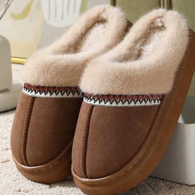 Slippers Women'S Fuzzy Memory Foam Slippers Fluffy Winter House Shoes Indoor and Outdoor Lovers Warm Slippers with Good Wrapping