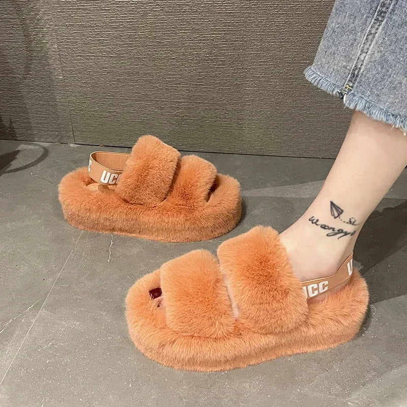 Fur Slippers