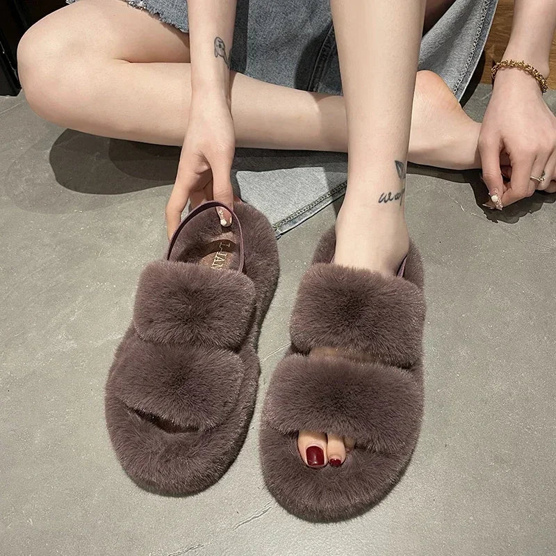 Fur Slippers