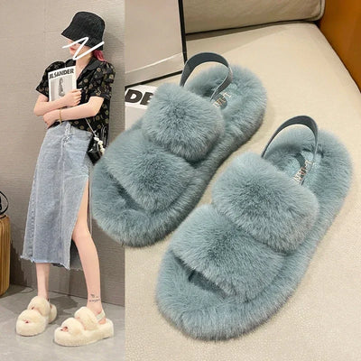 Fur Slippers