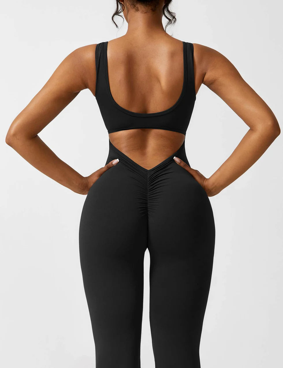 Butt-Scrunch Flared Bodysuit