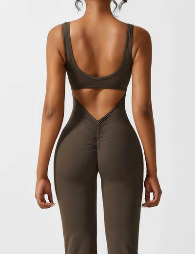 Butt-Scrunch Flared Bodysuit